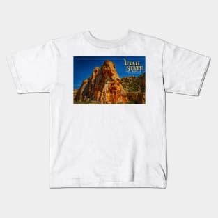 Utah State Route 12 Scenic Drive Kids T-Shirt